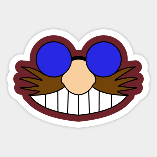 Dr. Eggman Face Sticker